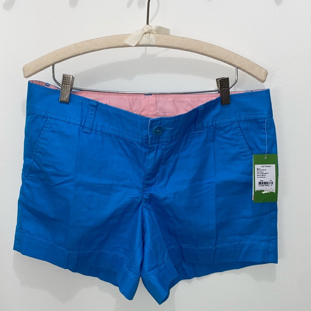 Lilly Pulitzer Blue Shorts Size 10